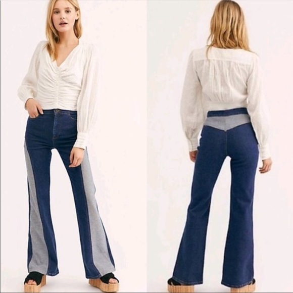 Free People Denim - FREE PEOPLE Flip It And Reverse It Jeans 31 Retro